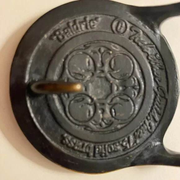 BRASS BELT BUCKLE NEW - Picture 2 of 4